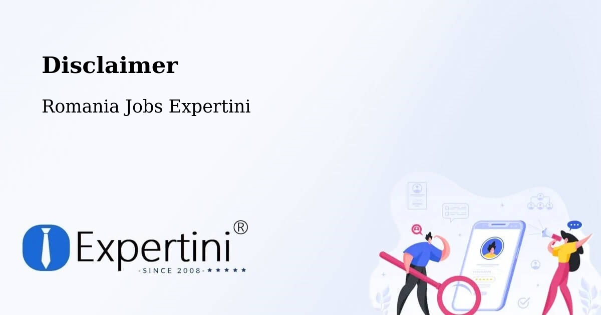 Disclaimer – Posta - Romania Jobs Expertini