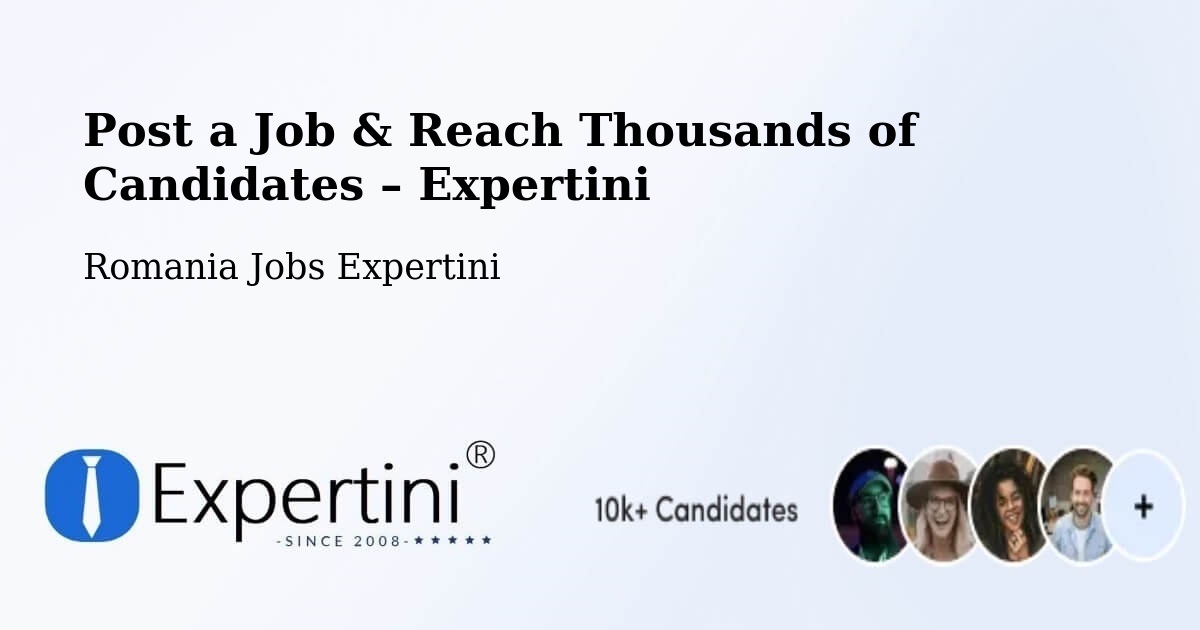 Post a Job in Posta – Hire the Right Talent - Posta, Romania Jobs Expertini