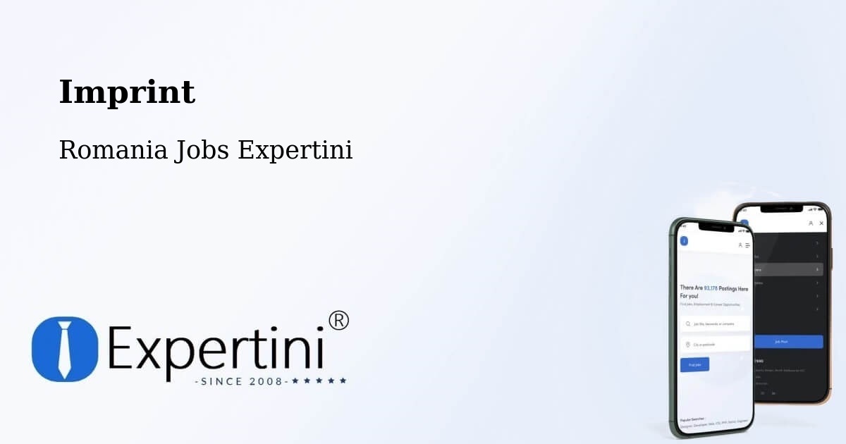 Imprint – Posta - Romania Jobs Expertini
