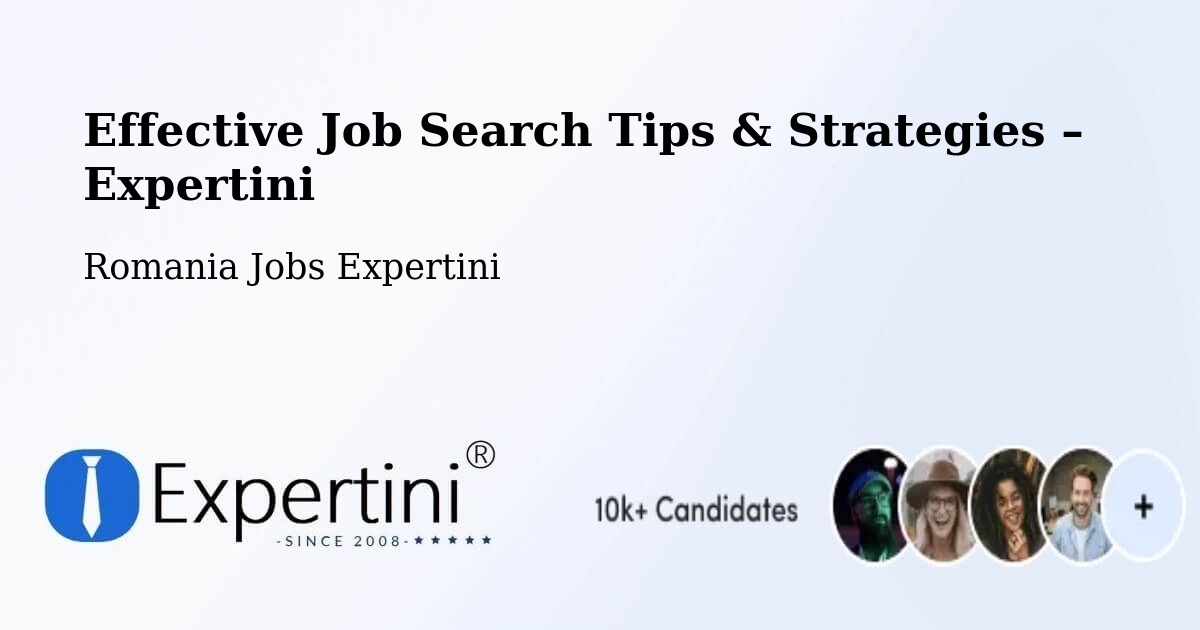 Job Search Tips & Strategies for Job Seekers – Posta - Posta, Romania Jobs Expertini