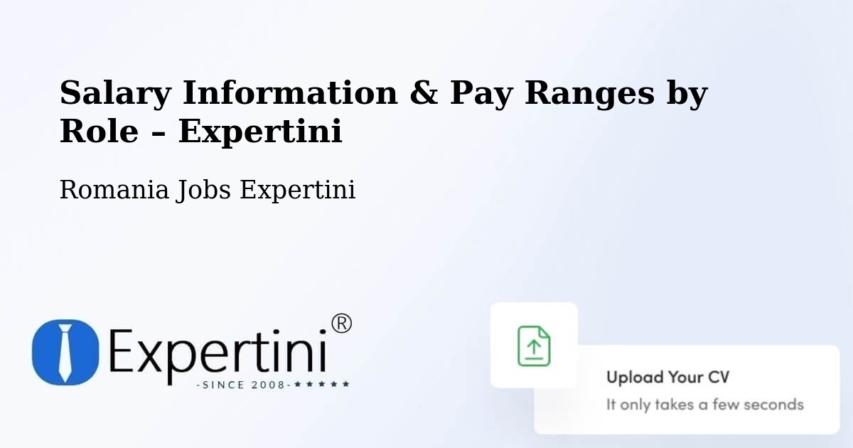 Salary Information & Pay Ranges – Posta - Posta, Romania Jobs Expertini
