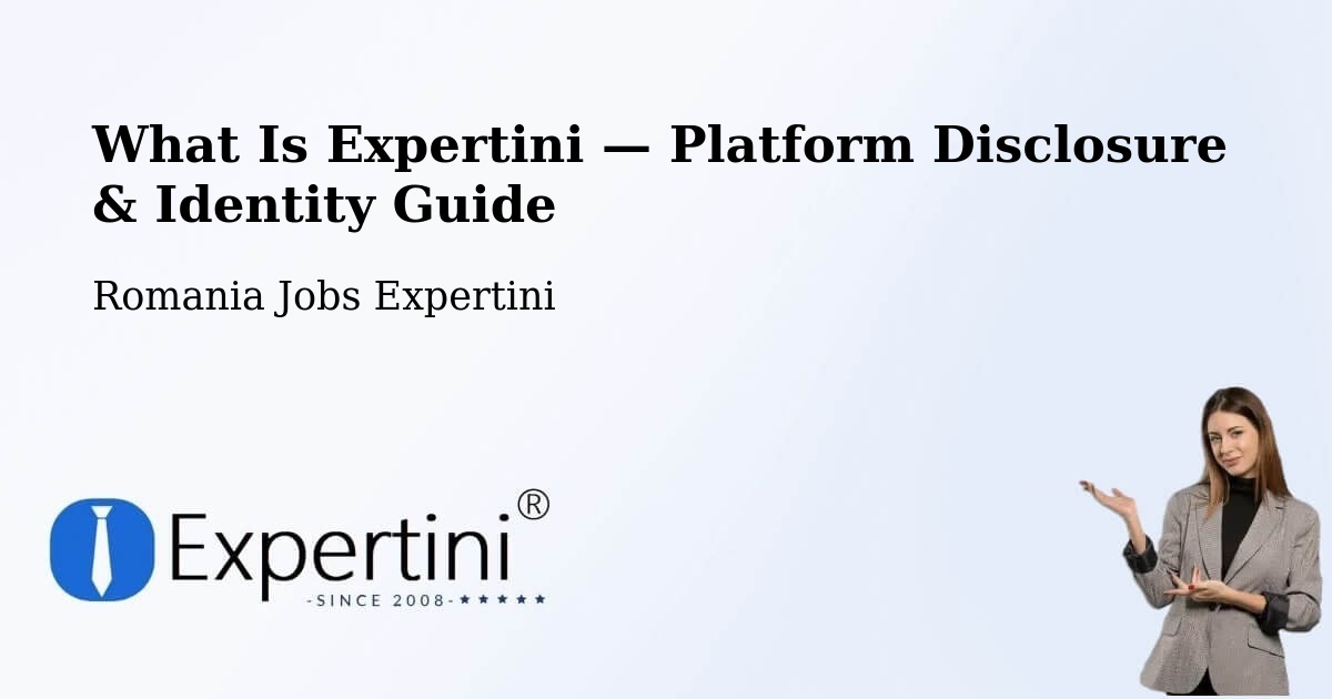 What Is Expertini — Platform Disclosure & Identity Guide – Posta